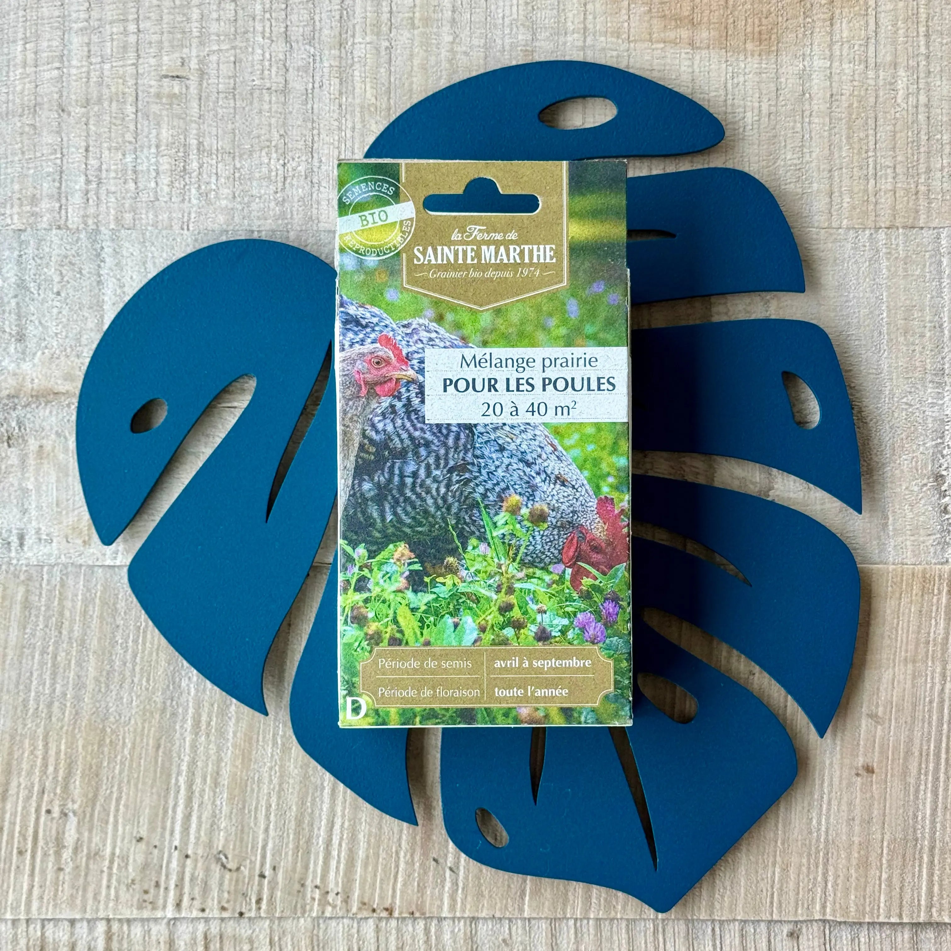 Mélange prairie pour les poules - 100g Demain Verte